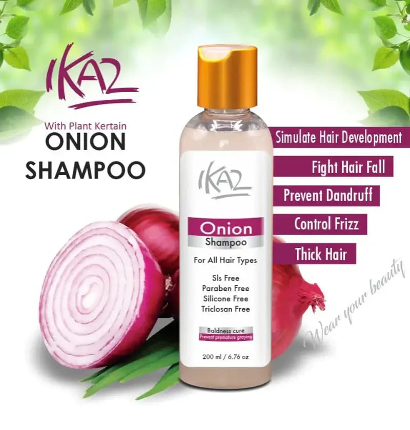 ONION SHAMPOO ( FOR FAST HAIR GROWTH )
