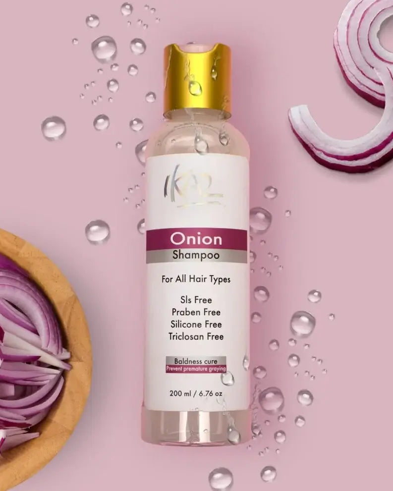 ONION SHAMPOO ( FOR FAST HAIR GROWTH )
